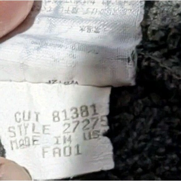 Patagonia Synchilla Jacket Ruffle Full Zip Fleece Sweater Women's Sz Large Gray - Picture 5 of 9